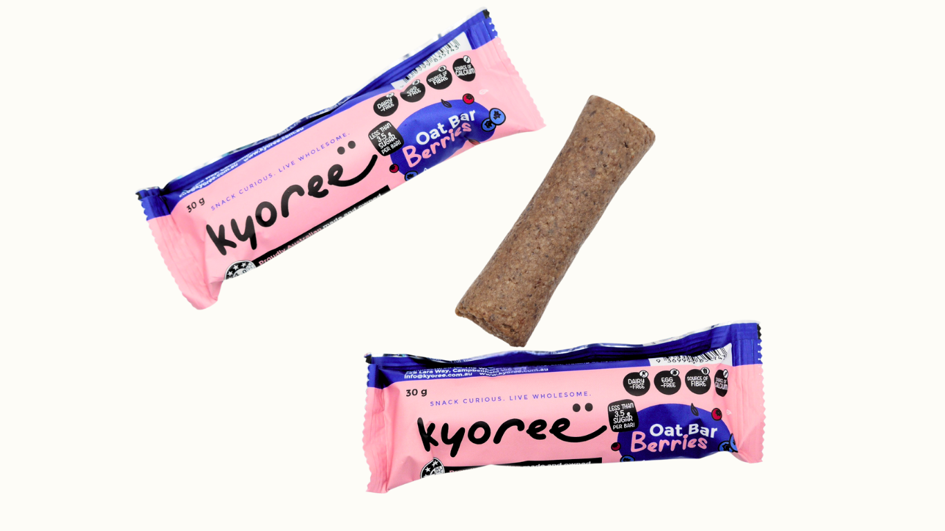 BOX: Oat Bar Berries 120g (30g x 4)