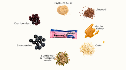 BOX: Oat Bar Berries 120g (30g x 4)