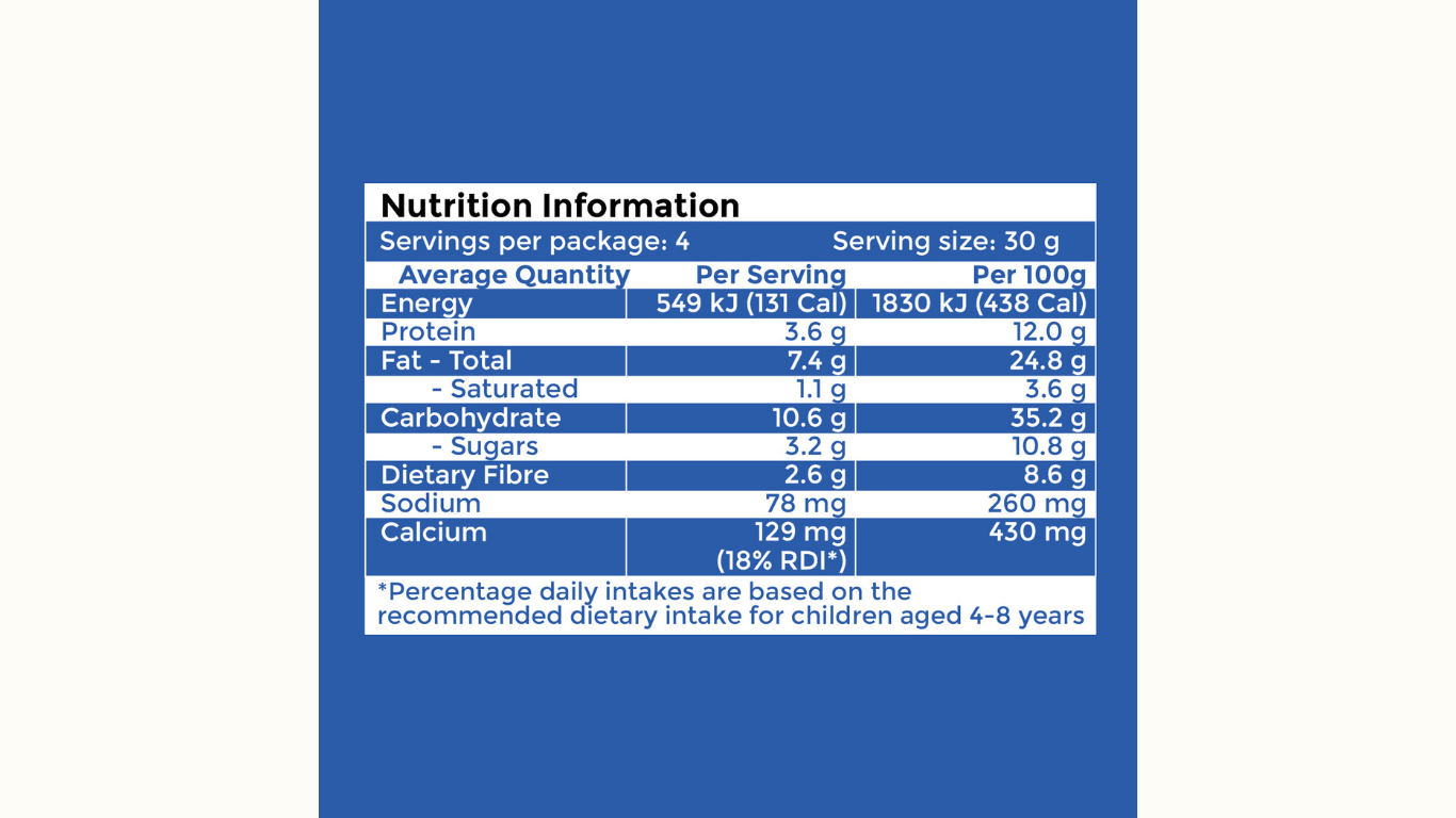 BOX: Oat Bar Berries 120g (30g x 4)