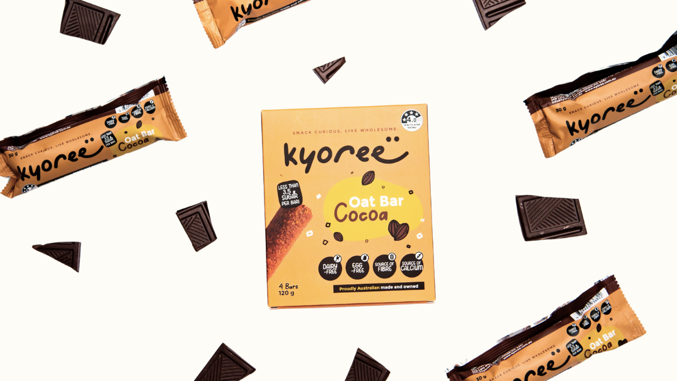 BOX: Oat Bar Cocoa 120g (30g x 4)