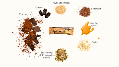 BOX: Oat Bar Cocoa 120g (30g x 4)